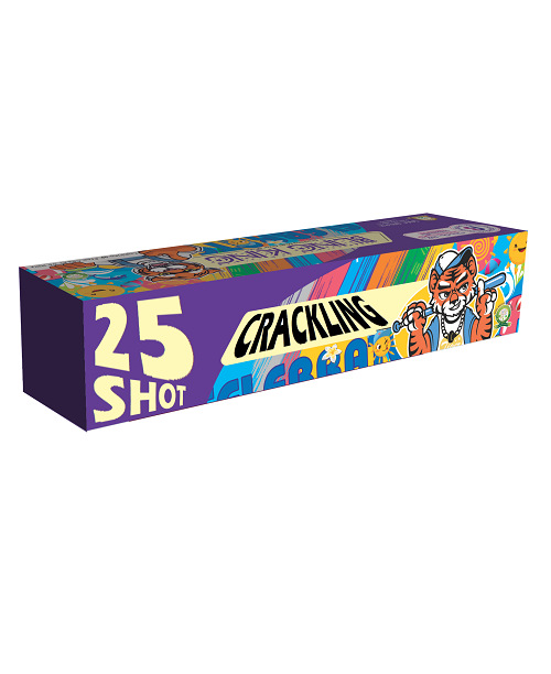 25 shots rider crackling